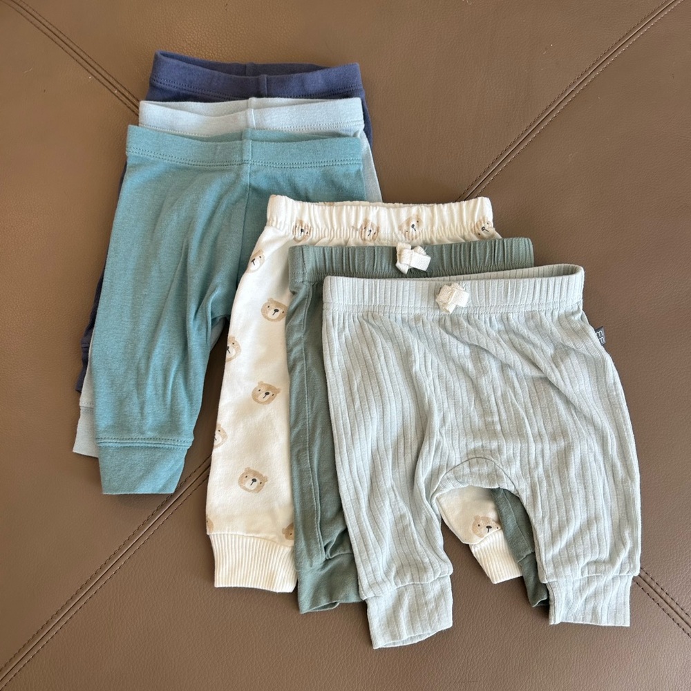 Carter's Cozy Baby Pants Set 0-3 months